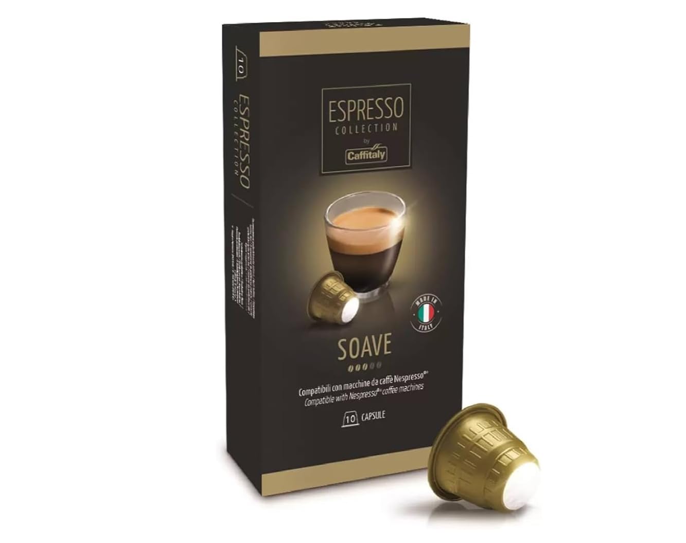 Amazon.co.jp: CAFFITALY ネスプレッソ 互換 カプセル 140個入(SOAVE
